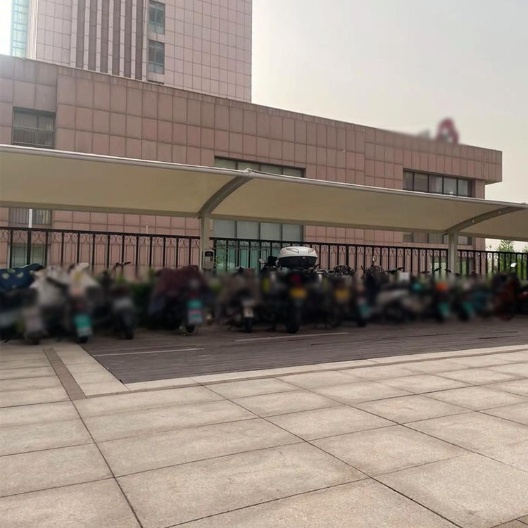 迁西县膜结构电动车棚